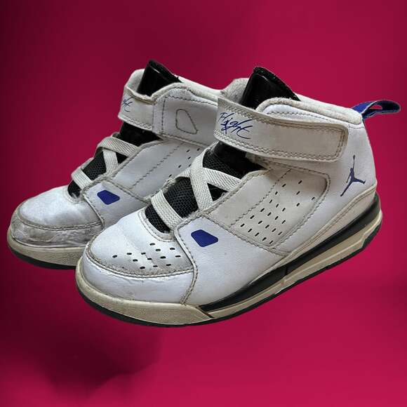 2011 Air Jordan Flight Toddler Strap No Tie Shoes 10C - Picture 2 of 10